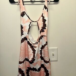 Halter Tie-Dye Sleeveless Dress